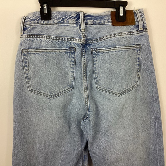 AE77 Premium Slouch Straight Leg Jeans Size 0 Regular - Picture 5 of 9